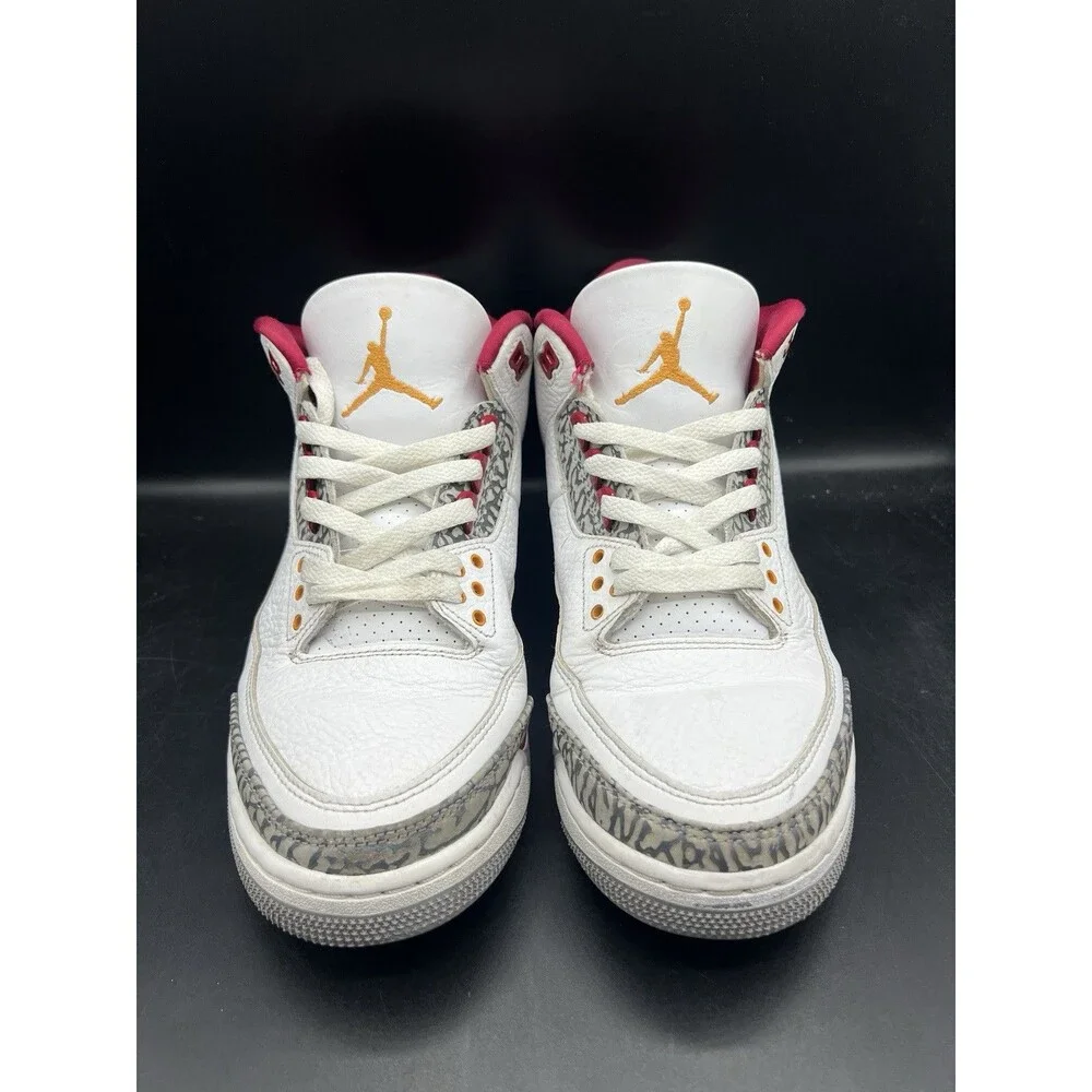 Air Jordan 3 Retro 'Cardinal Red' Men’s Size 10 (CT8532-126)